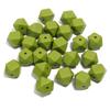 10pcs 19x14mm Hexagon Silicone Beads For Jewelry Making DIY Handmade Necklace Bracelets Phone Key Chain Decoration Accessories