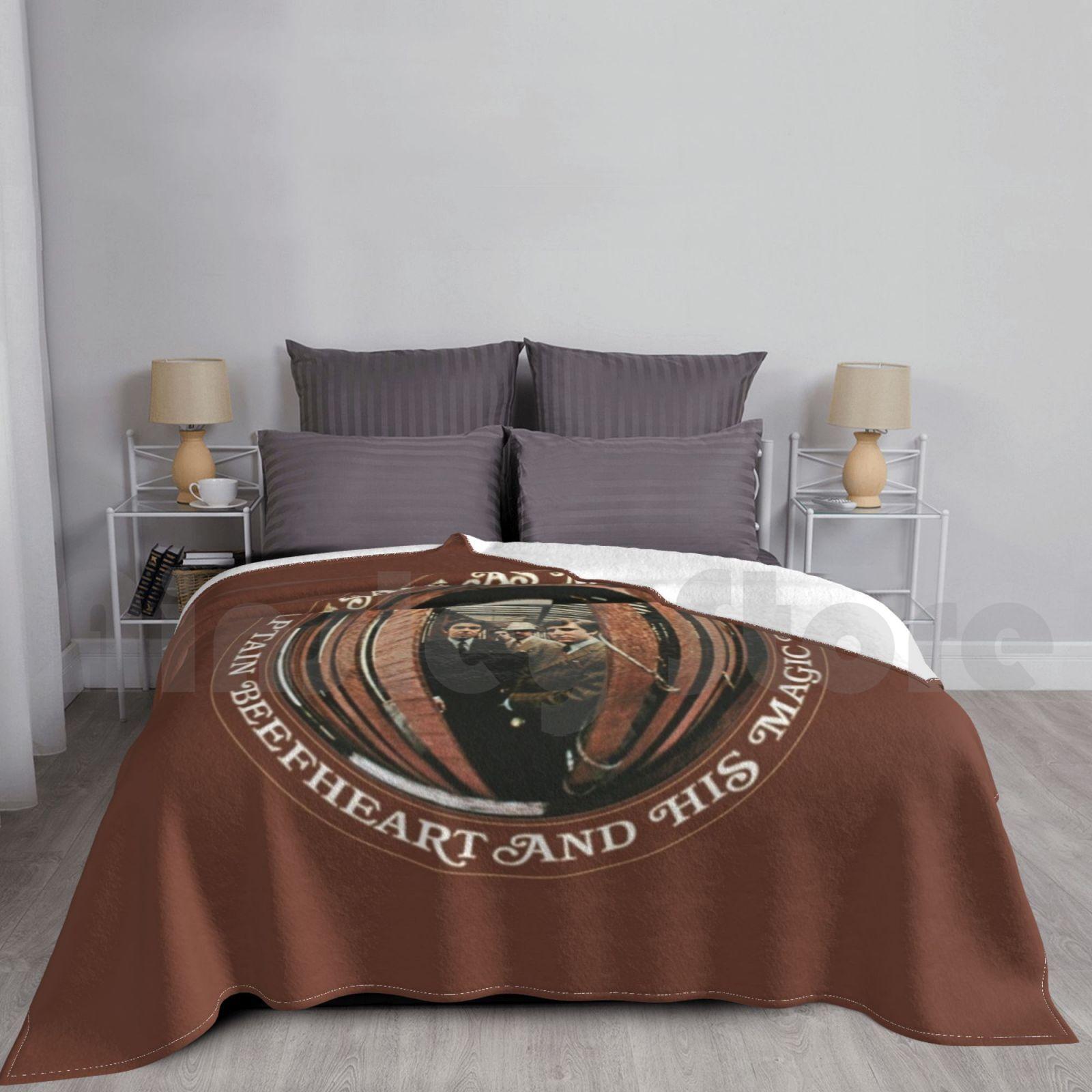 Captain Beefheart : Safe As Milk Blanket For Sofa Bed Travel Captain Beefheart Magic Band Safe As Milk Album Size: 75*100cm, Weight: 230 GSM
