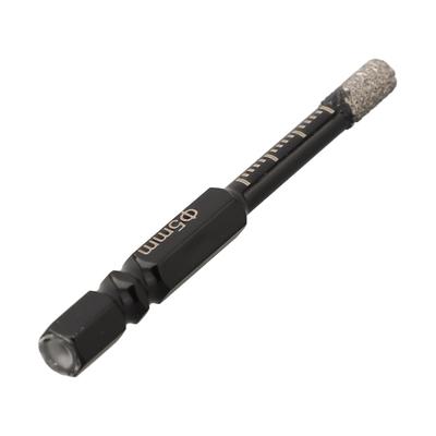 Dry Drill Bits Drill Bits Glass Hex Handle Masonry Black Vacuum 1pc 5~16mm Concrete Drill Bits Tile Tile/ceramic