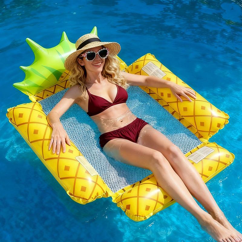 Fruit Floating Bed Floating Water Hammock Float Lounger Water Inflatable Floating Bed Chair
