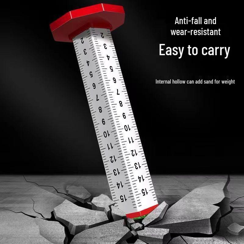 Double-sided Contour & Leveling Positioning Ruler for Tiling