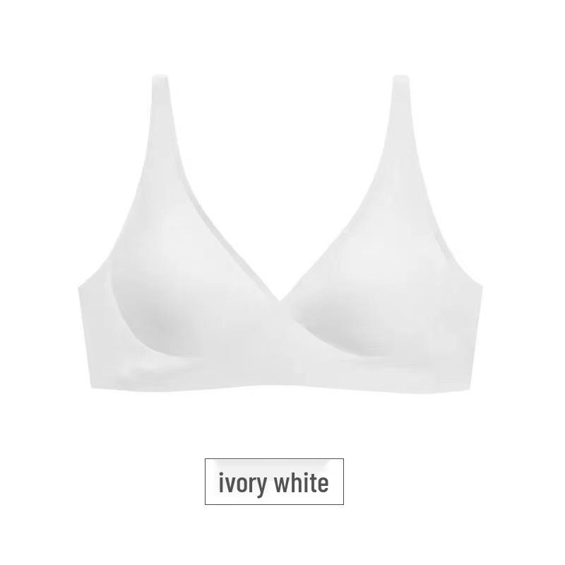 Seamless Women's Support Bra: Anti-Sagging, Adjustable, Jelly Strip Design