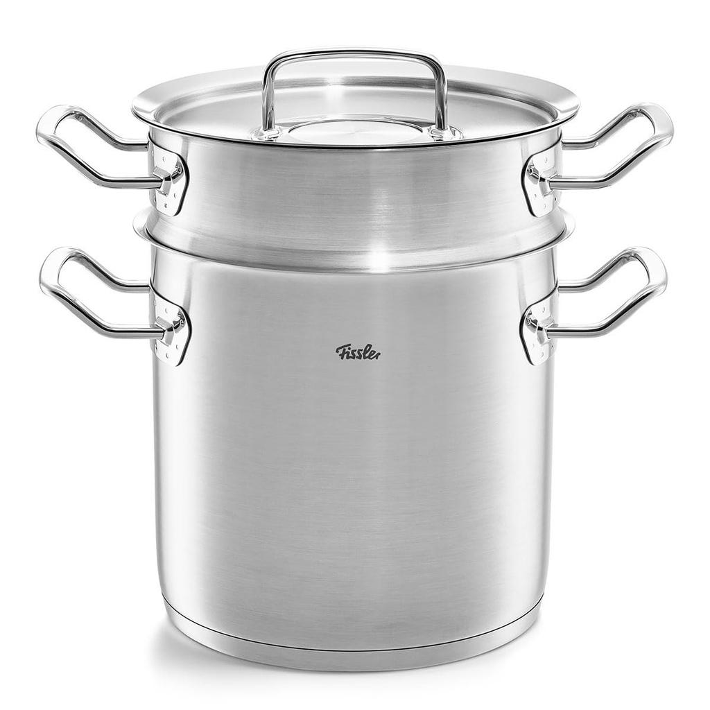 Fissler Pot 20cm Original Profi Collection Gas Compatible Made In Germany Japanese Silver Two-handed Multi-Star Fire/IH [Authorized Product]