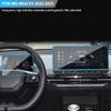 2Pcs Car Gear Panel Dashboard Navigation Interior Screen Protective Film TPU Anti-Scratch Sticker Protect For MG MG4 EV 2024-23