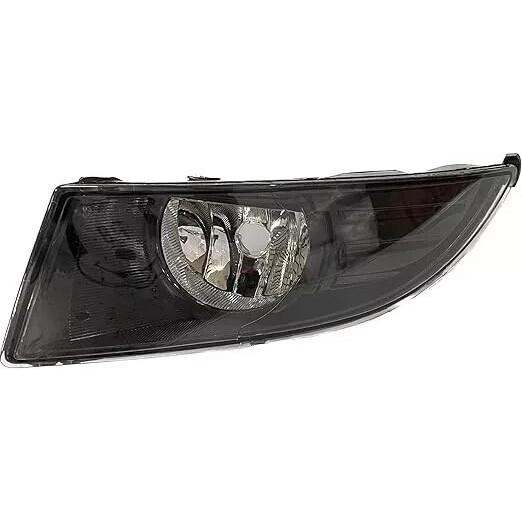 Fog Lamp Set for Skoda Rapid (Pair) BLACK 2011-2023 | Halogen