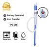 Electric Oil Pump Siphon Liquid Transfer Pump Handheld Pump Battery Operated Water Gas Tools Portable Car Siphon Petrol Fuel