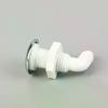 Hot Tub Air Jet Air Nozzle Chrome-plated Surface Non-metallic White Base Massage Bathtub Spa Accessories