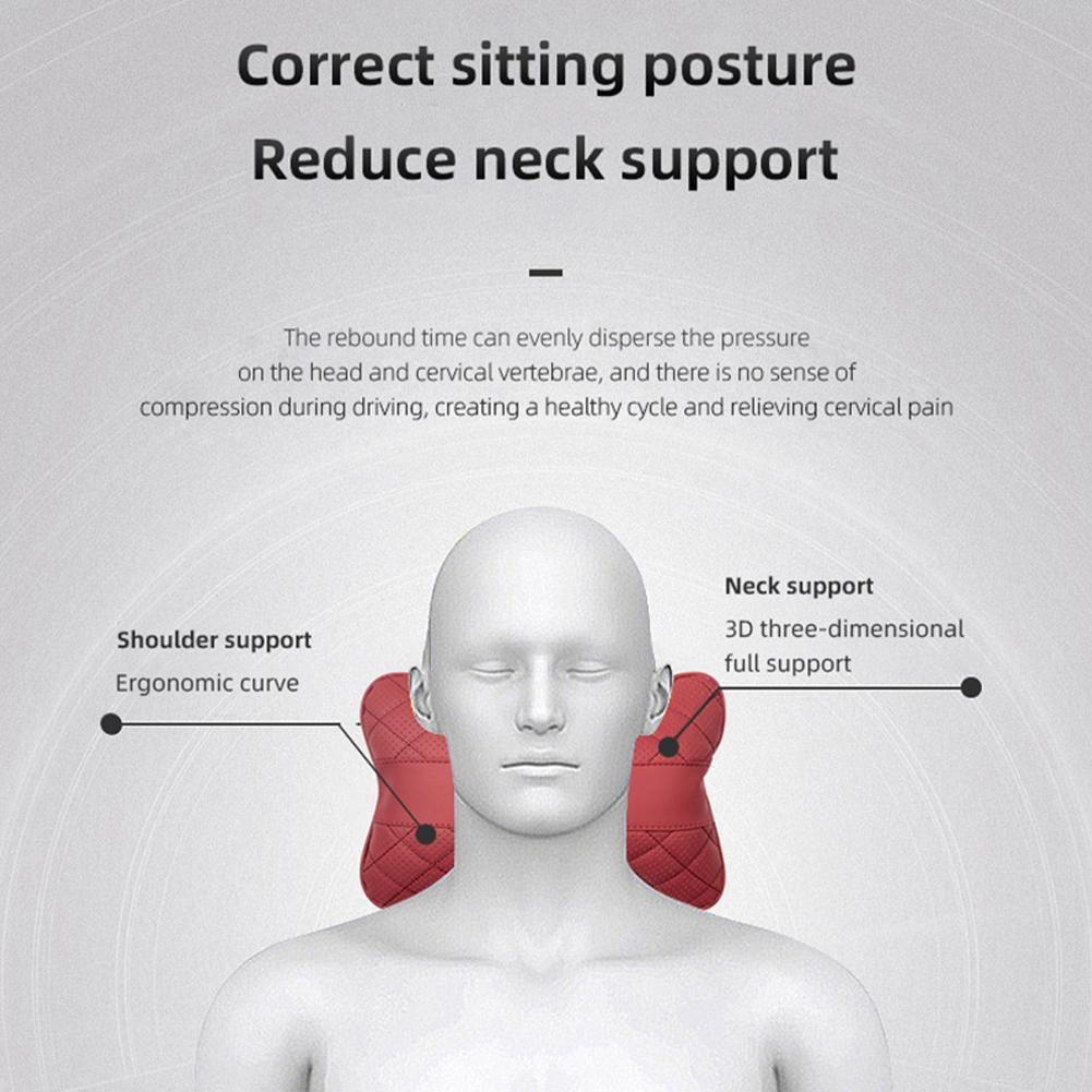 Car Seat Head Support Cushion Lumbar Pillow Interior Accessories / Hub Cap For VW R Golf Touran Octavia Motion GTI Polo Auto MK7