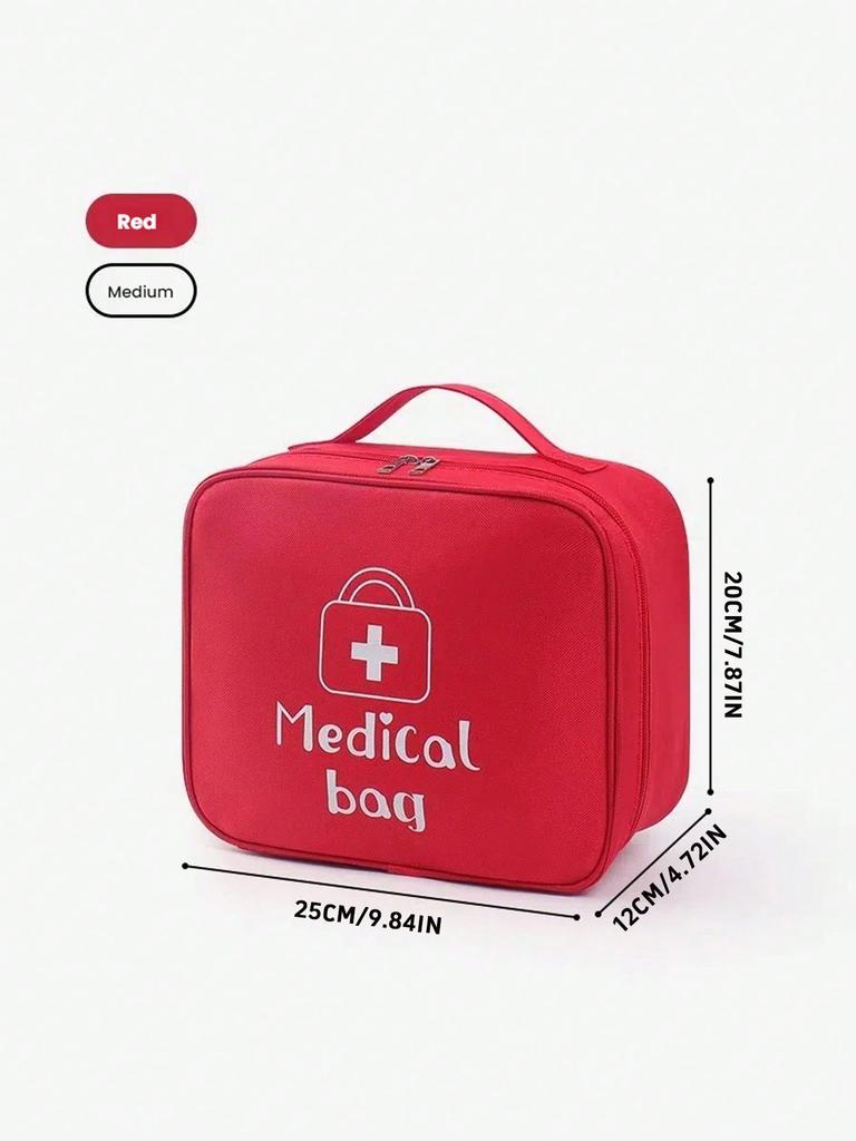 1PC Home portable medicine box, travel large-capacity medical bag, three-piece set, multi-functional medicine storage bag