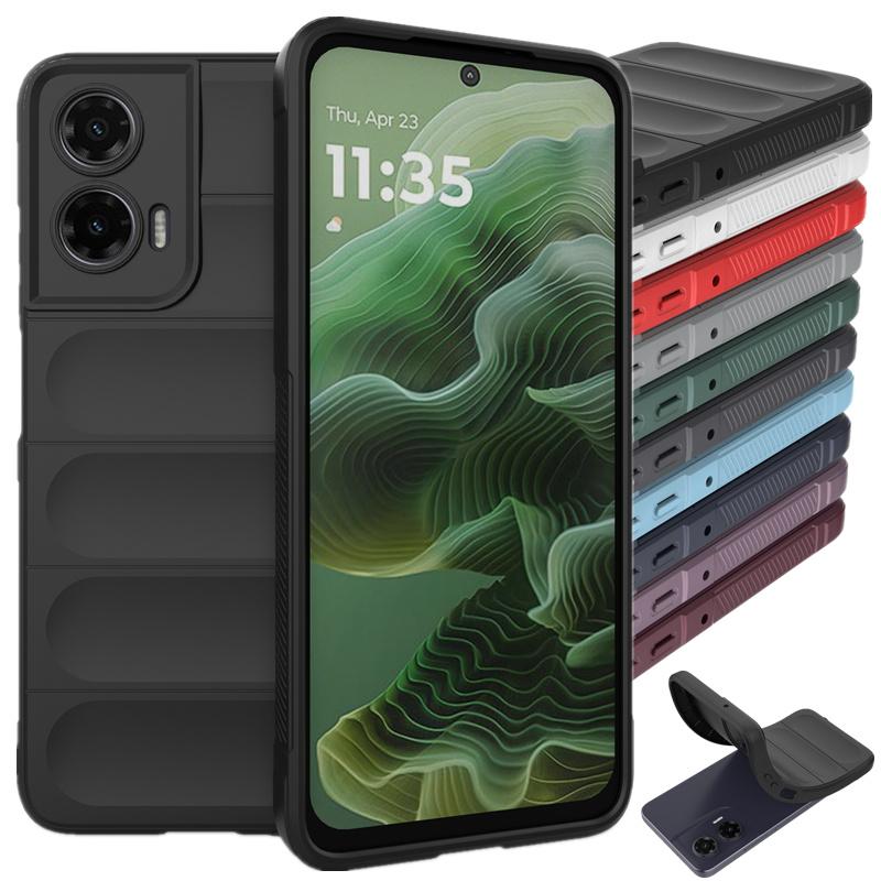 Soft Skin Feeling Flexible Silicone Case for Motorola Moto G35 G55 G75 G85 5G G05 G15 Power E15 Protective Cover Fundas Coque