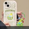 Coconut Bracket Suitable for Opporeno10 Mobile Phone Case A97/93 Couple Silicone R17 Soft Shell Reno9/8 Full Package