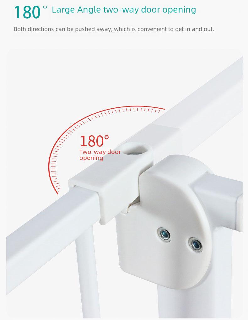 Children's Safety Gate & Pet Guardrail - Soft, Anti-Collision Design