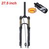 Bolany MTB Fork Magnesium Alloy Air Pressure Suspension 26 27.5 29 Inch Shoulder/wire Control Straight/conical Tube Lock Fork