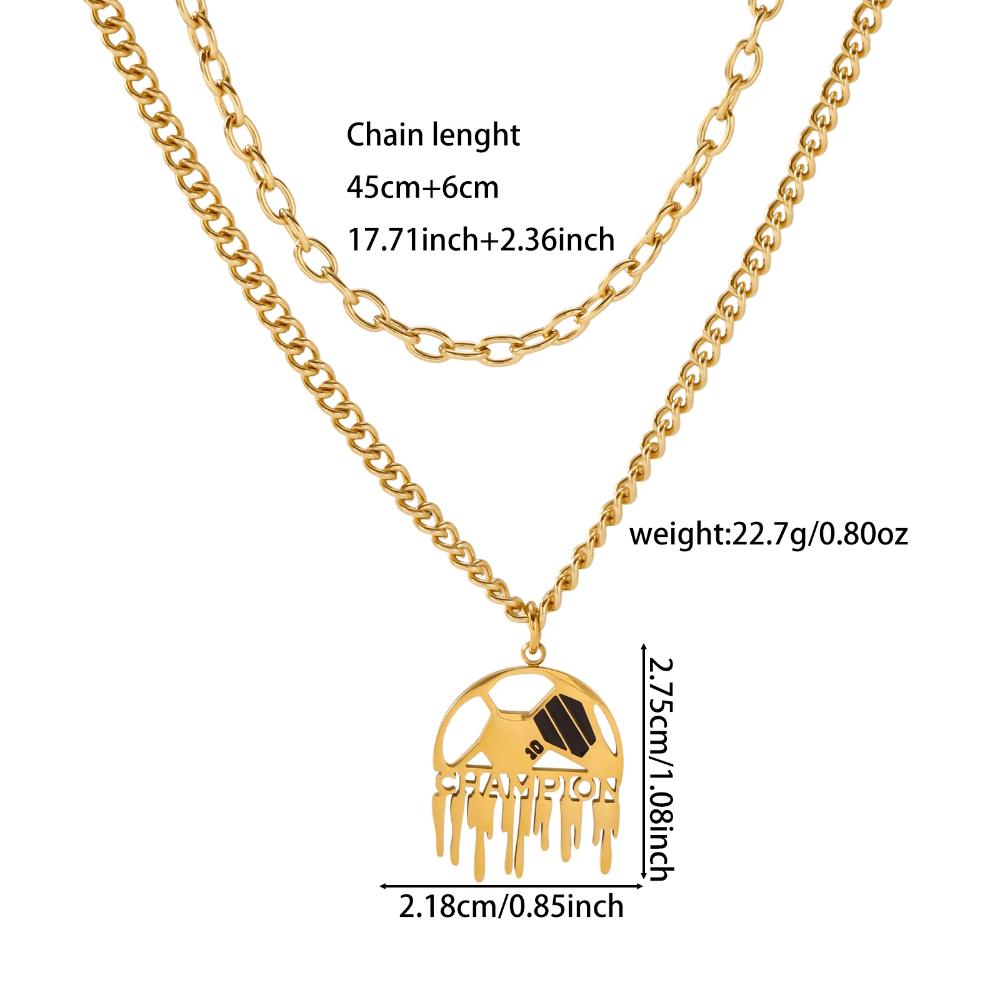 Halskette Quaste Anhänger Mehrschichtige Kette Retro Personalisierte Accessoires Mode Trend Serie beige