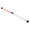 Cargo Bar, Ratcheting Cargo Bar Adjustable from 1016mm to 1854mm, Heavy-duty Steel Cargos Stabilizer with Non-Slip Foot Pads, Telescoping Load Lock