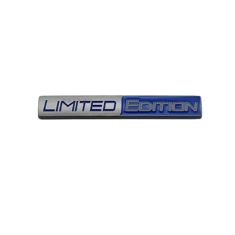 For Audi RS3 3D Raise Metal Limited Edition Logo Car Rear Trunk Front Grille Badge Fender Emblem Badge Sticker for Audi VW Honda Accessories