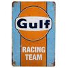 VintageStyle Motor Oil Gas Signs  Esso STP Iron Painting Plaques  Charming Decor for Cafe  Man Cave Interiors
