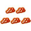 5-1PCS Silicone Finger Gripper Strengthener Trainer 6-80LB Elastic Hand Grip Finger Exerciser For Guitar/Patient Hand Trainer