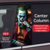 1 pz/2 pz Graffiti Divertente Joker Così Serio Adesivi per Auto Impermeabili Decalcomanie in Vinile per Auto Decorazione Anime per Montante B dell'Automobile