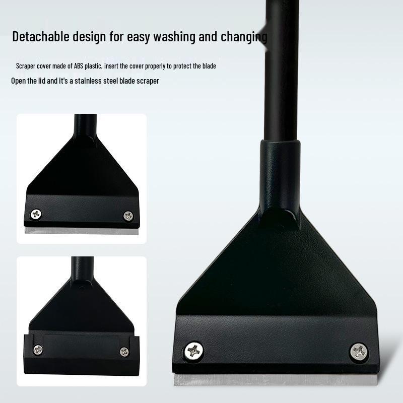 Non-Scratch Stainless Steel Algae Scraper for Fish Tanks