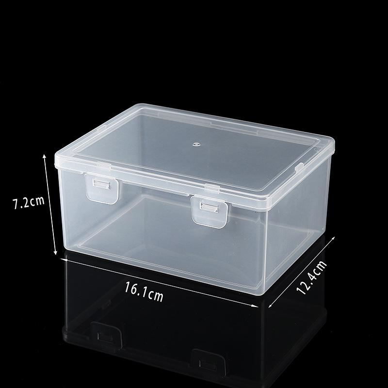 Cutie Plastic PP Rectangulară Translucidă Cutie Ambalaj Mică Cutie Material Transparentă Cutie Depozitare Transparentă Cu Capac