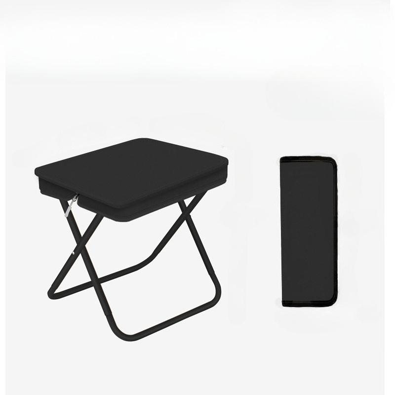 Outdoor Camping Foldable Stool Portable Folding Pen Bag Stool Lightweight Carry Handbag Chair Picnic Travel Fishing Accessories