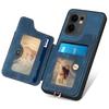 For Oppo Reno13 F 5G (Reno 13 FS 5G)/4G Retro PU Leather Back Cover with RFID Blocking Card Holder