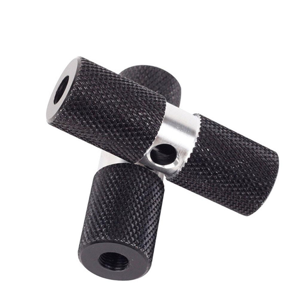 

1 пара педалей из алюминиевого сплава для горного и шоссейного велосипеда, педали для задних осей, трюковые подножки чёрный