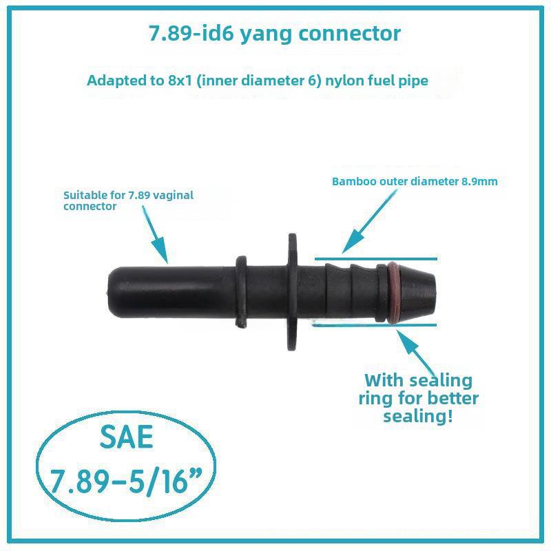 Auto și motocicletă 7.89ID6 Sistem EFI Conector rapid pentru conducte de combustibil