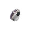 Q&Q SmileSolar Analog Solar Watch Waterproof Purple Women's R01A-002JK