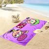The Fairly OddParents2 Print Beach Towel, Large Soft Quick Dry Towel for Beach Camping Swimming