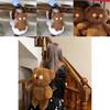 Universal Studios Cartoon Tim Bear Plush Backpack With Storage For Daily Use And Gift Ideas