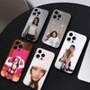 Emilia Mernes  Phone Case For iPhone 16,15,14,13,12,17,Pro Max,Plus Silicone Black Case