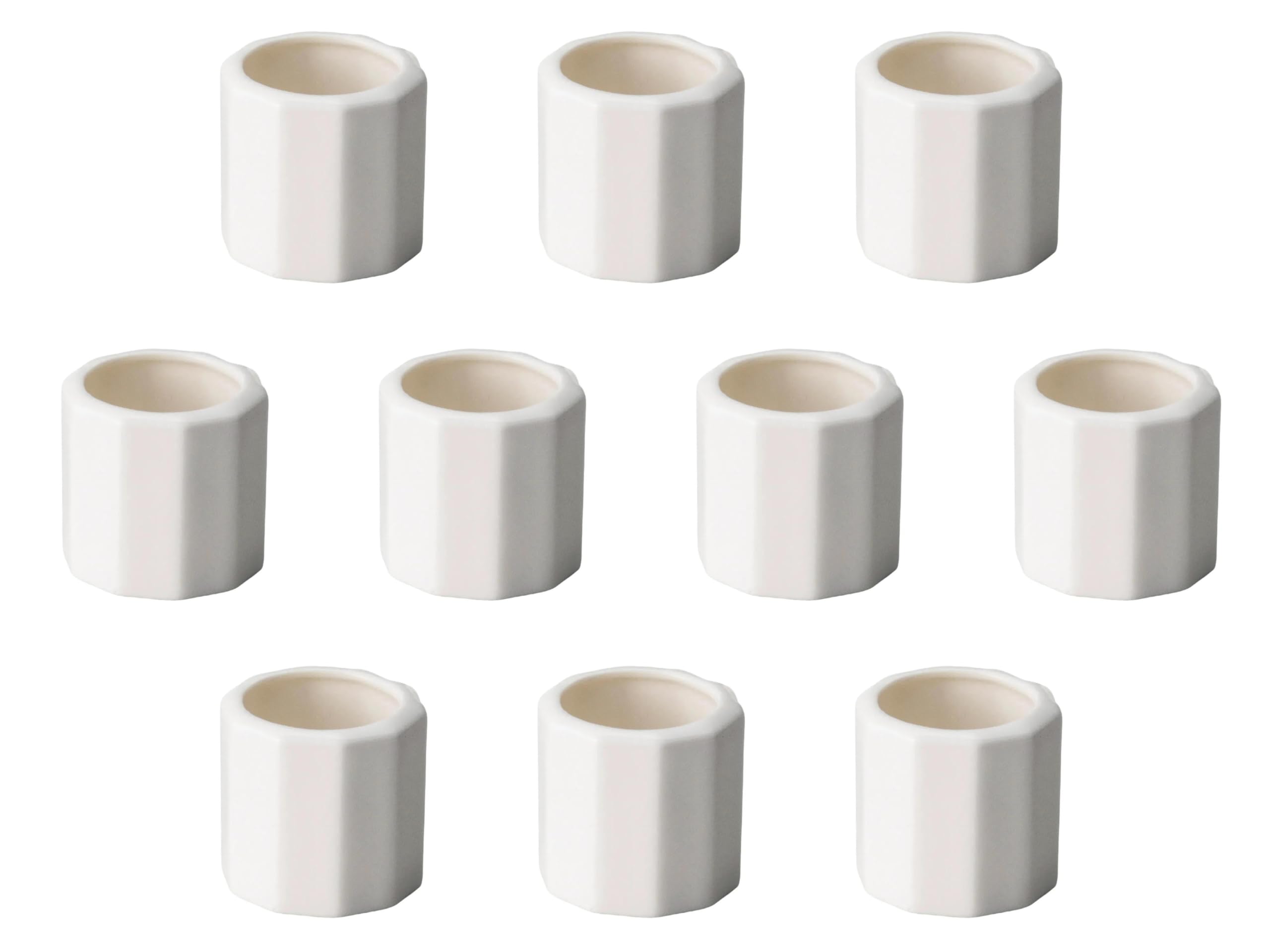 

Набор из 10 десятиугольных контейнеров для зубочисток x 5 Набор контейнеров для приправ Setomonohonpo [5 см]