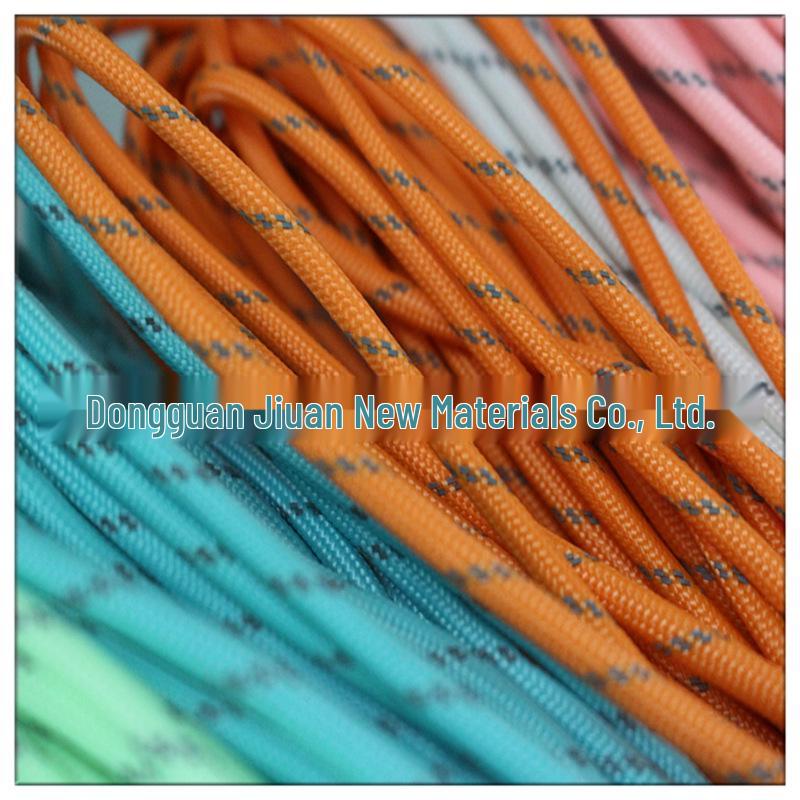 

Светящийся в темноте двухцветный силиконовый кроссбоди шнурок из альпинистской веревки