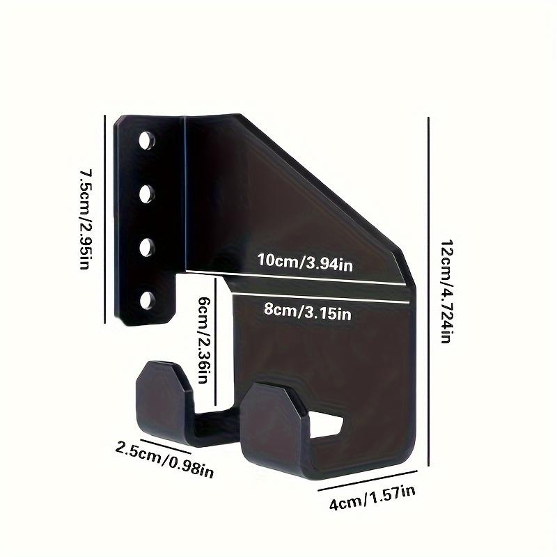 Heavy Duty Iron Chainsaw Hanger Wall Mount Hook Garage Organizer For Power Tool Garden Tool Holder Workshop Shed Storage Bracket