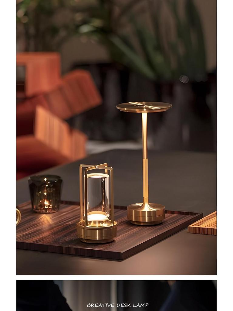 Severské ambientní světlo: Kreativní venkovní stolní lampa pro bar, restauraci, kavárnu, kempování nebo noční použití.