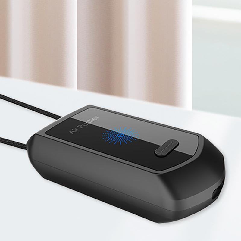 Negativer Ionen-Generator, tragbar, als Halskette verwendbar, Autozubehör, Luftreiniger, Mini, 5 V, Autozubehör, Auto-Luftreiniger, ultra-leise