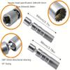 14 mm a 16 mm tenkostenné magnetické račňové objímky - Vhodné pre 3/8" pohon, 12-dielna súprava nástrojov na odstraňovanie zapaľovacích sviečok