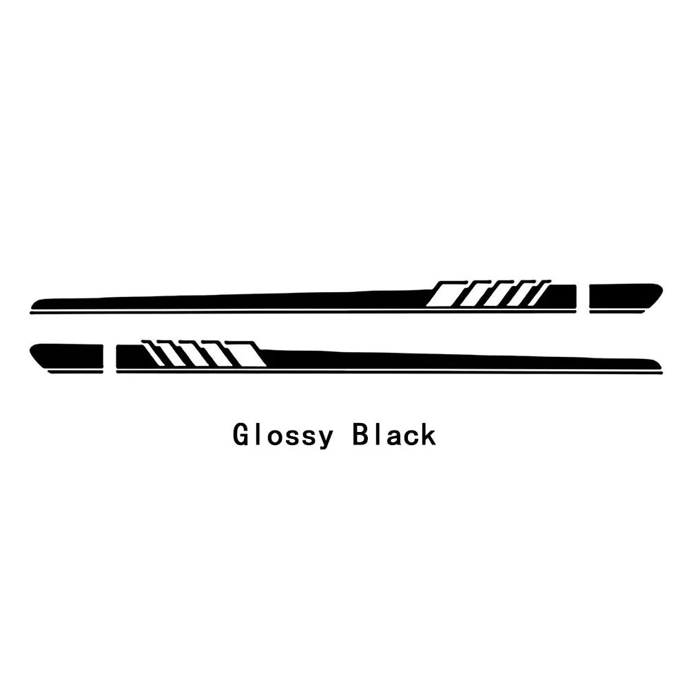 Car Door Side Skirt Stripe Sticker Decal For Mercedes Benz GLE GLK ML Class AMG W164 W166 GLE350 GLE400 GLK350 ML350 Accessories