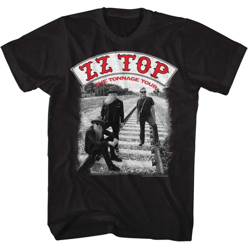 ZZ Top Tonntour Black Adult T-Shirt M