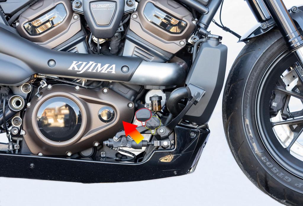Kijima for Sportster S Improved Set Step-Up Brackets, Steel/Aluminum, ('21-/RH1250S), Positioning, Black, 2-Piece (HD-05447)