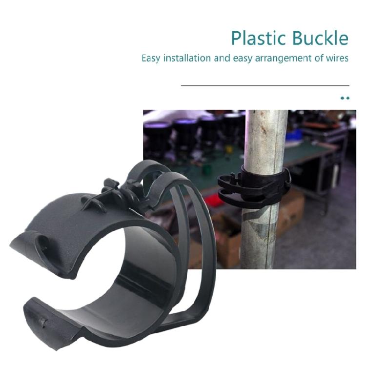 10 Stück hochfeste Rohrschellen zur schnellen und sicheren Installation von elektrischen und Audiokabelhalterungen