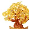 Crystal Feng Shui Bonsai Lucky Tree for Desk Store Prosperity Spiritual Fortune Good Luck Ornaments