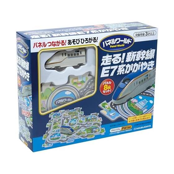 Masudaya Corporation Panel World Running! Shinkansen E7 Series Shining 8x29x28cm 1713