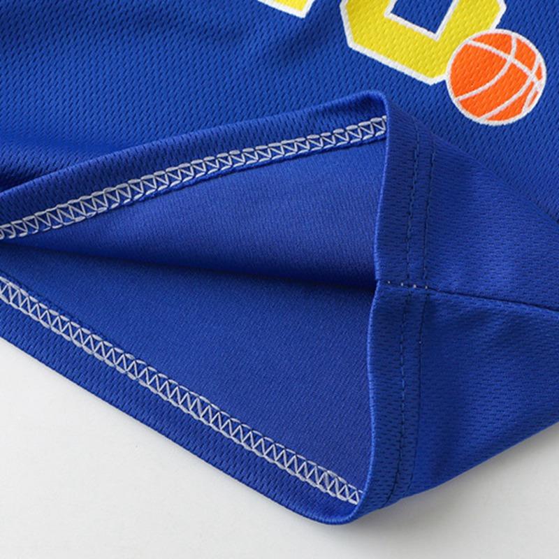 2-10 Years Kids Boys Sports Set Vest Top and Shorts Basketball Uniform Set