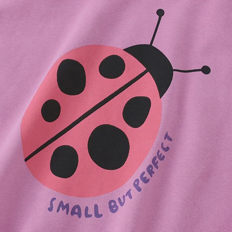 Malwee Girls' Round Neck Long-Sleeve Casual Sweatshirt - Autumn European & American Style