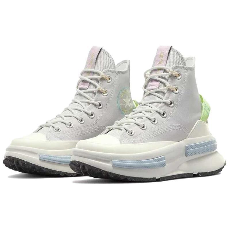 Converse Run Star Hike RunStarLegacy Codzienne Uniwersalne Wysokie Trampki Płócienne Unisex Szare