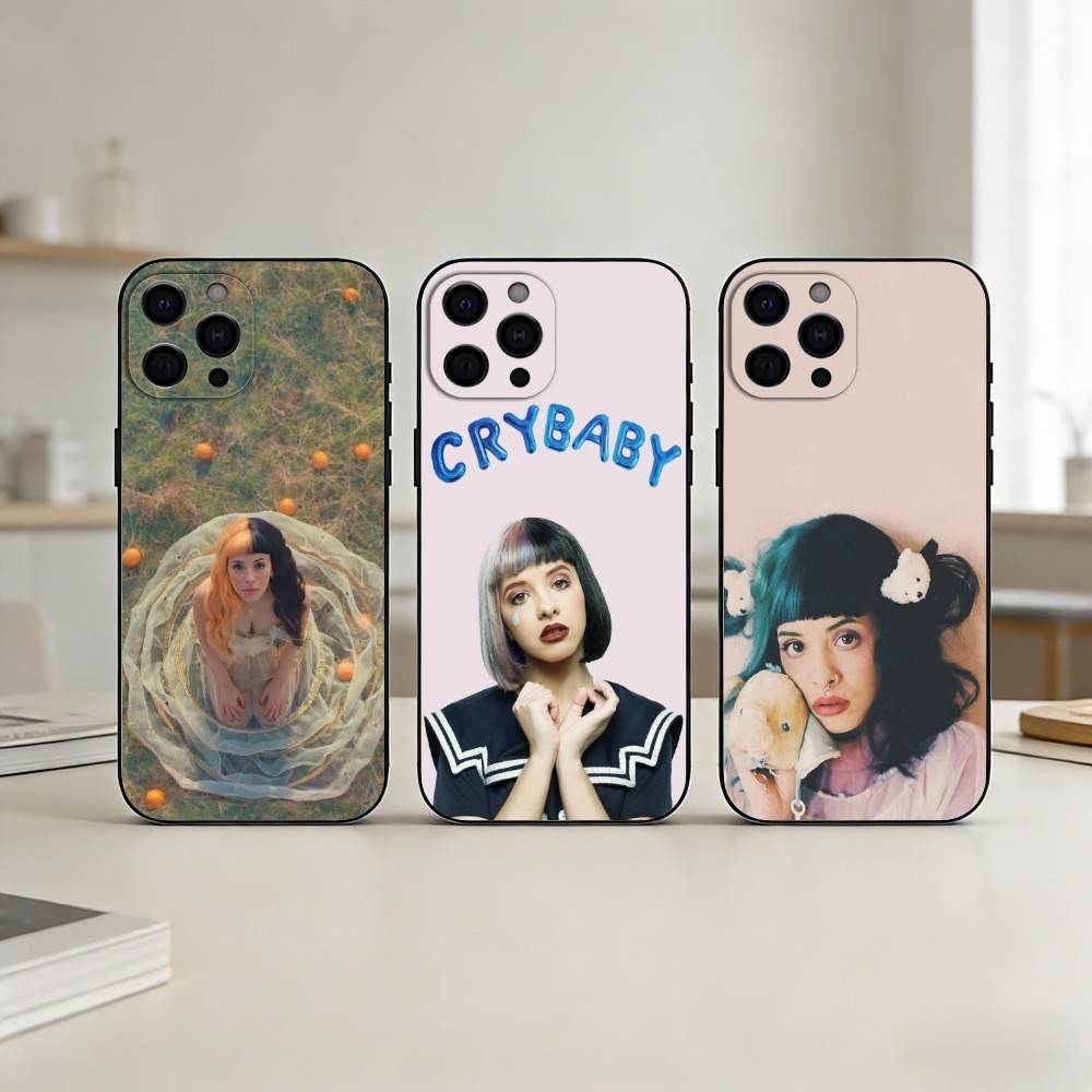 M-Melanie Martinez Phone Case Silicone black Soft For IPhone 17,16,15,14,13,12,11,SE,Plus Pro Max