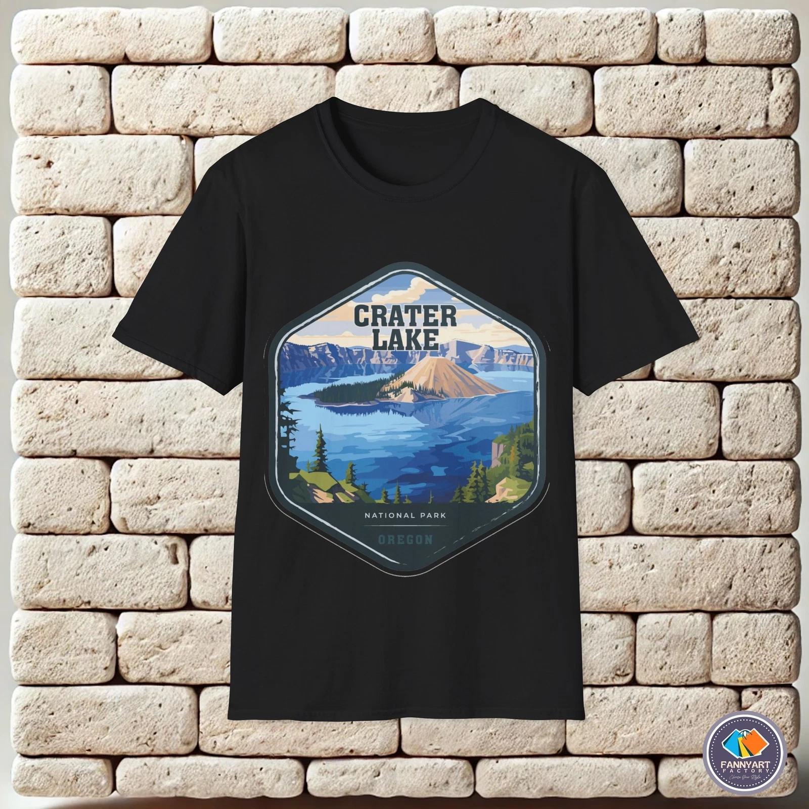 Crater Lake Oregon National Park Unisex T-Shirt 4XL